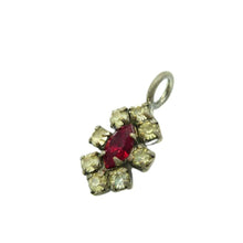 Load image into Gallery viewer, Antique Edwardian Ruby Paste Pendant