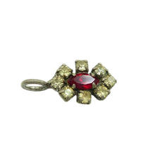 Load image into Gallery viewer, Antique Edwardian Ruby Paste Pendant