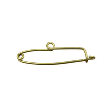 Load image into Gallery viewer, Antique Safety Pin Brooch