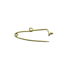 Load image into Gallery viewer, Antique Safety Pin Brooch