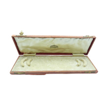Load image into Gallery viewer, Antique Red Jewellery Box, Bakers Jewel Casket Wigan