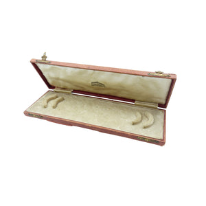 Antique Red Jewellery Box, Bakers Jewel Casket Wigan