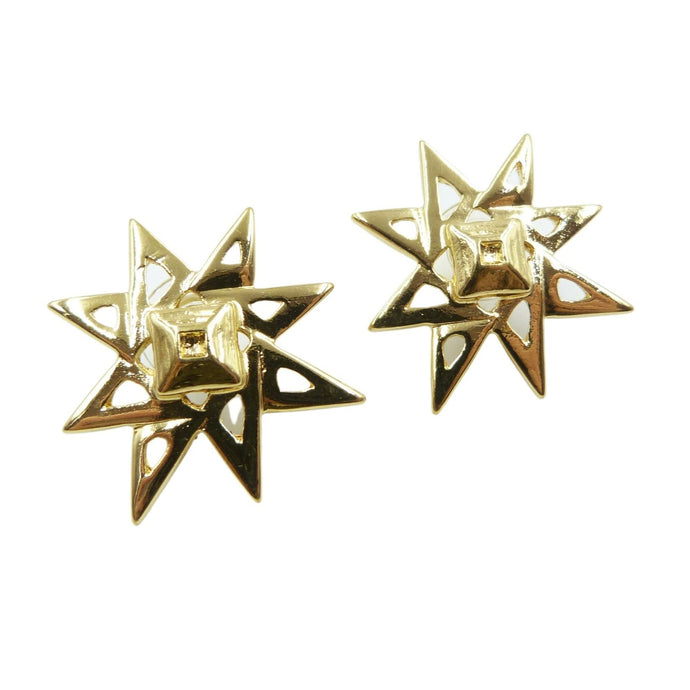 Vintage Avon Gold Star Earrings