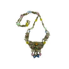 Load image into Gallery viewer, Vintage Art Deco Czech Glass Bead Necklace