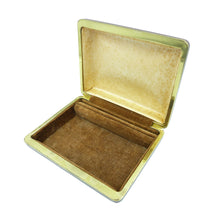Load image into Gallery viewer, Vintage Gold &amp; Brown Jewellery Box