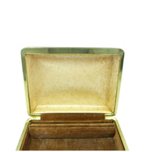 Load image into Gallery viewer, Vintage Gold &amp; Brown Jewellery Box