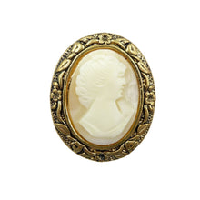 Load image into Gallery viewer, Vintage Cameo Brooch