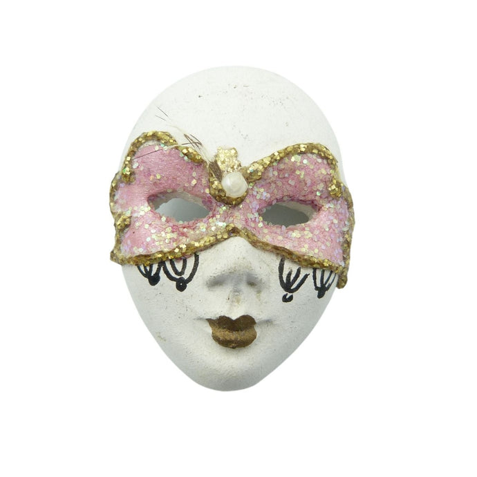 Vintage Venetian Mask Brooch