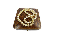 Load image into Gallery viewer, Vintage Monet Faux Pearl Sister Clasp Necklace