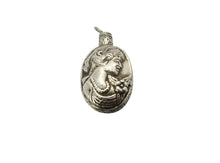Load image into Gallery viewer, Antique Art Nouveau Sterling Silver Chatelaine Scent Perfume Bottle