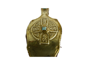 Arts & Crafts Brass & Leather Celtic Bellows