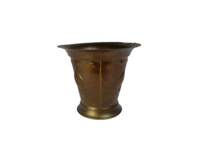 Antique Arts & Crafts Copper Vase - William Soutter and Sons Copper Plant Pot