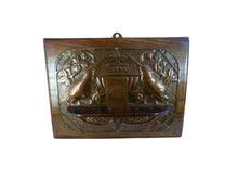 Load image into Gallery viewer, Arts and Crafts Copper &amp; Oak Pipe Rack