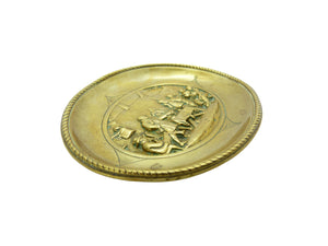 Antique Elkingtons Art Gold Bronze Pin Dish/Tray