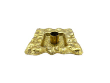 Load image into Gallery viewer, Antique R Perry &amp; Sons Wolverhampton Brass Candlestick Candle Holder