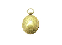Load image into Gallery viewer, Antique Victorian Gold Plated Floral Engraved Locket