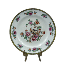 Load image into Gallery viewer, Antique Whieldon Ware Porcelain &#39;Pheasant&#39; Pattern Plate