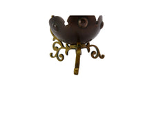 Load image into Gallery viewer, Antique Arts &amp; Crafts Copper and Brass Candle Holder