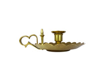 Load image into Gallery viewer, Arts &amp; Crafts Brass Chamberstick ~ WAS Benson