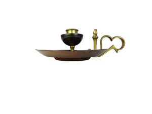 Arts & Crafts Copper and Brass Chamberstick