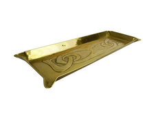 Load image into Gallery viewer, Arts &amp; Crafts Margaret Gilmour Brass Pin Tray
