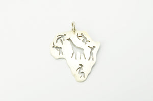 Vintage Silver South Africa Pendant