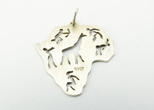 Vintage Silver South Africa Pendant