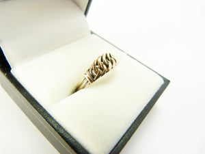 Victorian 9ct Rose Gold Knot Ring
