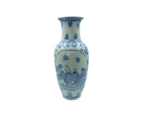 Load image into Gallery viewer, Large Vintage Blue &amp; White Chinese Vase