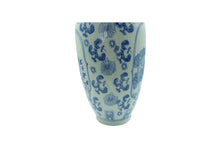 Load image into Gallery viewer, Large Vintage Blue &amp; White Chinese Vase
