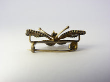 Load image into Gallery viewer, Vintage Silver Filigree Butterfly Brooch