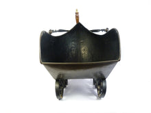 Load image into Gallery viewer, Antique John Marston Brass &amp; Wrought Iron Coal Scuttle - RD 127757 (1890)