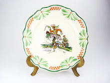 Load image into Gallery viewer, Antique French Sarreguemines Hand Painted Porcelain Plate