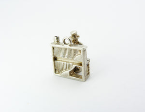 Silver Nuvo Piano Player Charm