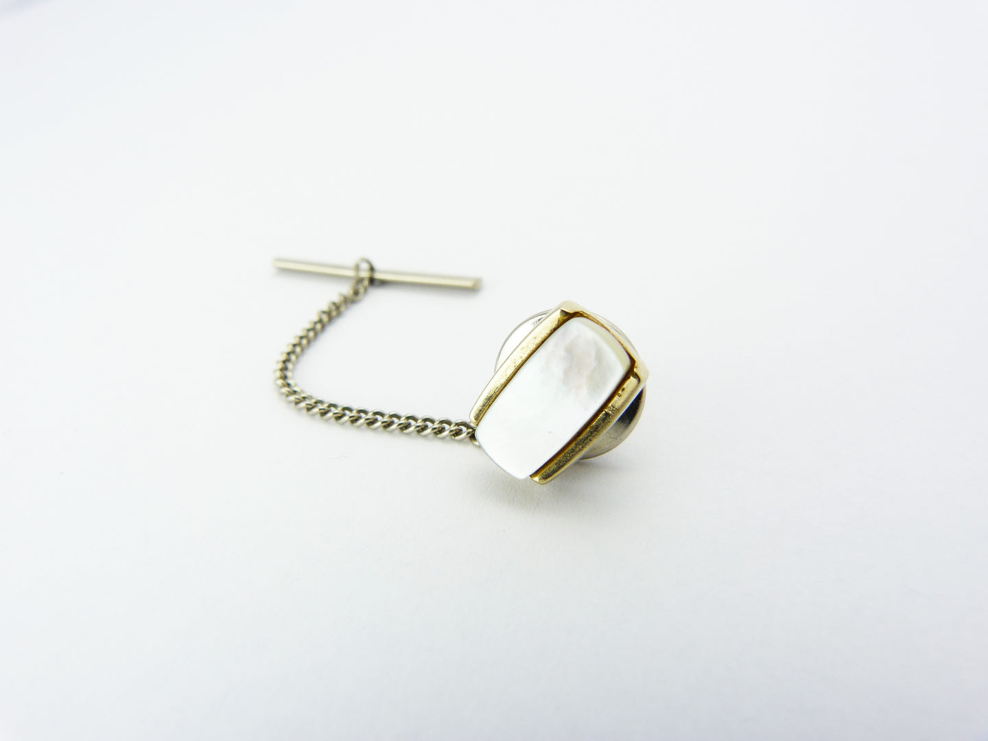 Mother of Pearl Tie Tack Pin