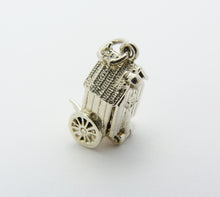 Load image into Gallery viewer, Silver Victorian Bathing Carriage Charm