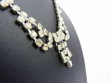 Load image into Gallery viewer, Vintage Crystal Rhinestone Glass Necklace