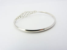Load image into Gallery viewer, Vintage Silver 925 Scottish Celtic Knot Bangle