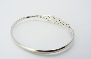 Vintage Silver 925 Scottish Celtic Knot Bangle