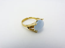 Load image into Gallery viewer, Vintage Sarah Coventry Art Glass Adjustable Ring