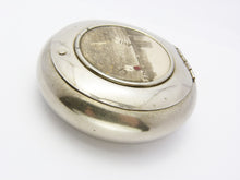 Load image into Gallery viewer, Vintage Silver Tone Sporting Football Snuff Box