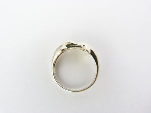 Vintage Silver 925 Dolphin Ring UK Size P