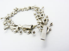 Load image into Gallery viewer, Vintage Silver Tone Marcasite Bracelet