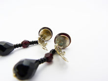 Load image into Gallery viewer, Vintage Red Glass Bead Clip On Earrings