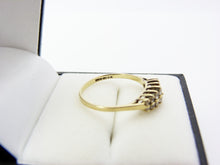 Load image into Gallery viewer, Vintage 9CT Gold Cubic Zirconia Ring UK N