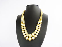 Load image into Gallery viewer, Vintage 9CT Gold Ciro Pearl Double Strand Necklace