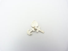 Load image into Gallery viewer, Vintage Silver Engraved Faith Hope &amp; Charity Charm