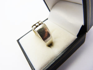 Vintage Modernist Silver Taxco Mexico Ring