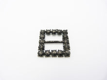 Load image into Gallery viewer, Vintage Art Deco Green Rhinestone Glass Buckle