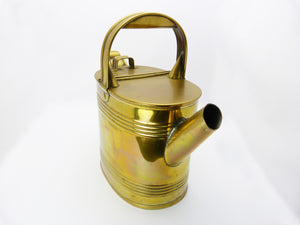 Antique Brass H F & Co. Watering Can